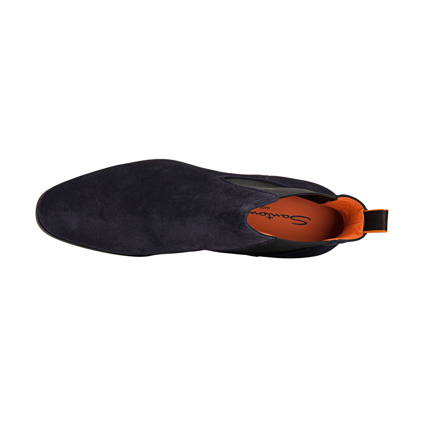 Men's blue suede Chelsea boot - 5
