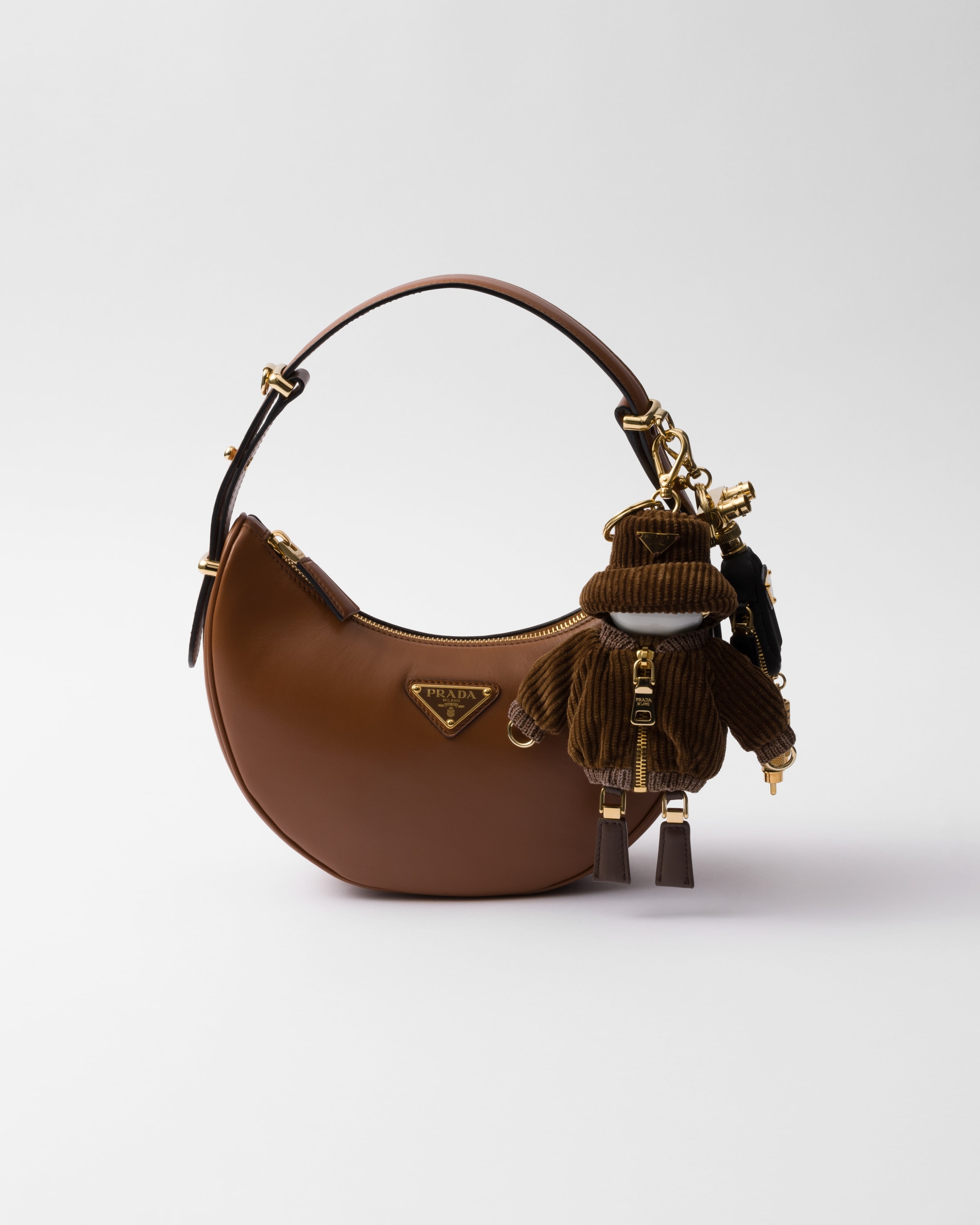 Soft Robot corduroy bag charm - 2