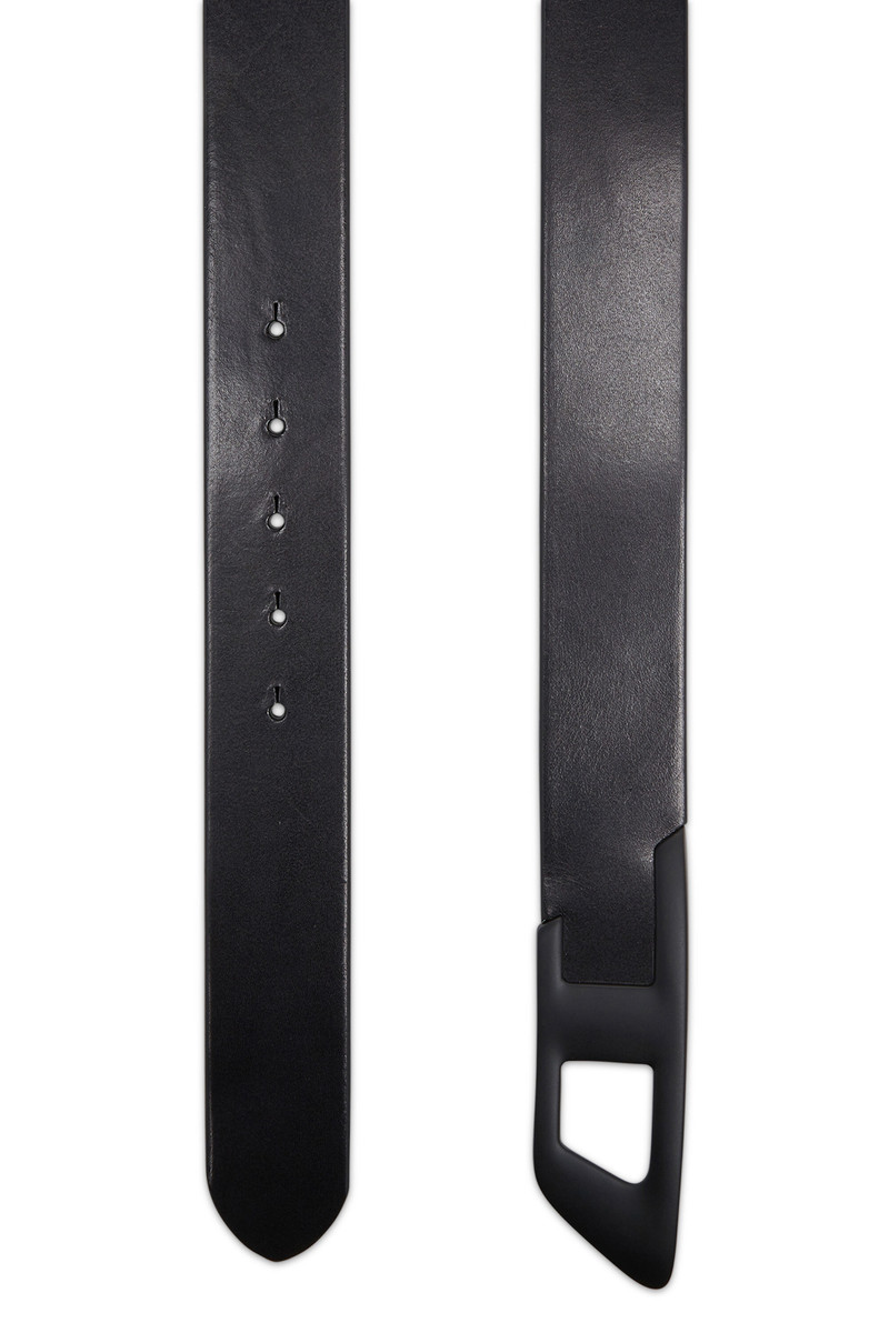 Diesel 4 CM LEATHER BELT WITH METAL D BUCKLE outlook