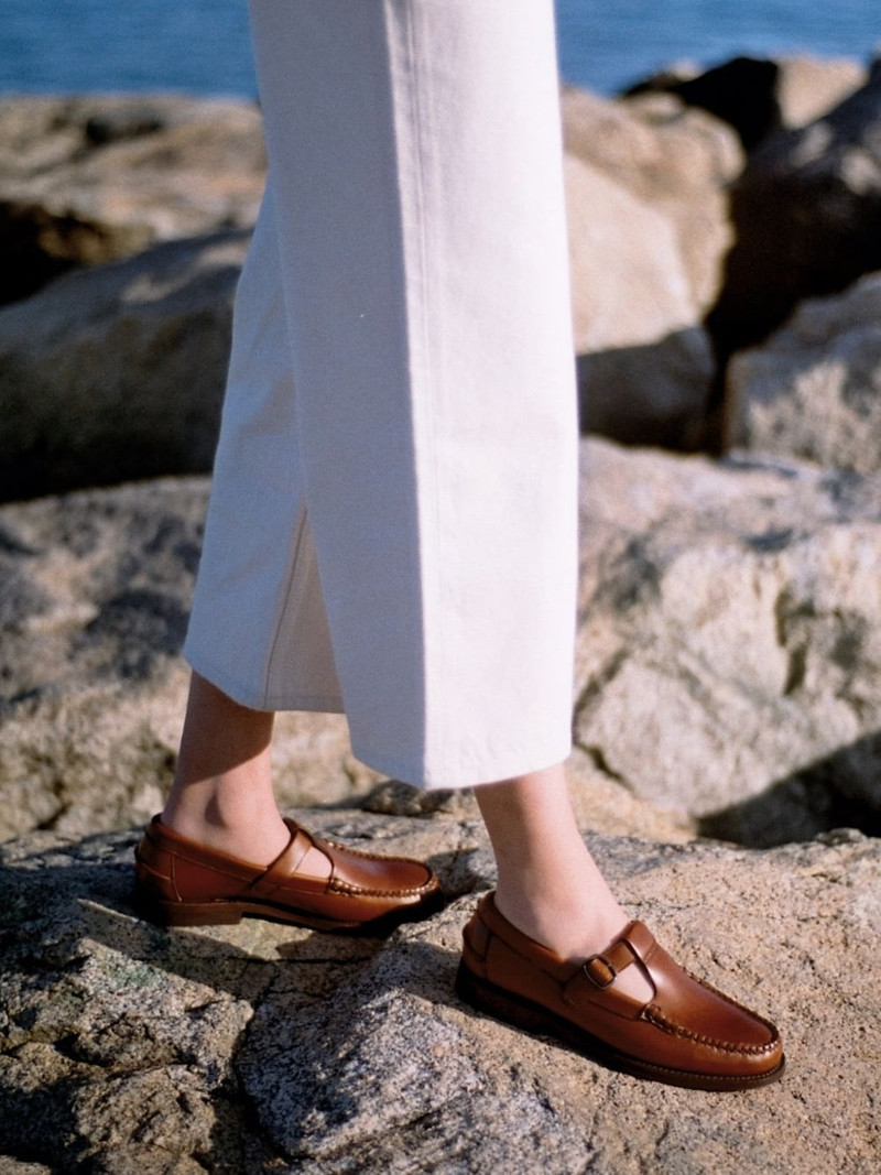 ALBER T-bar buckled loafers 6