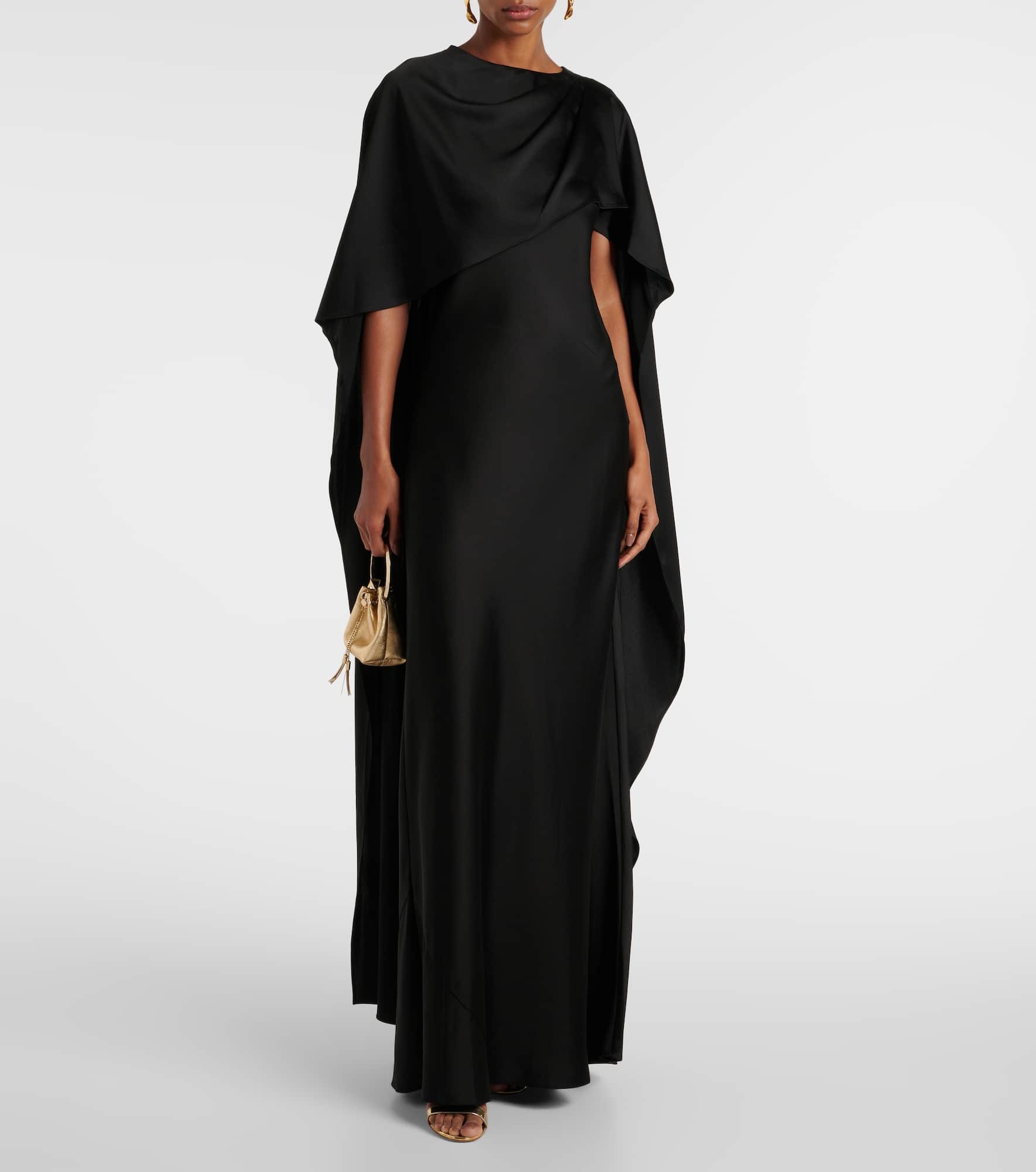 Izel satin gown - 2