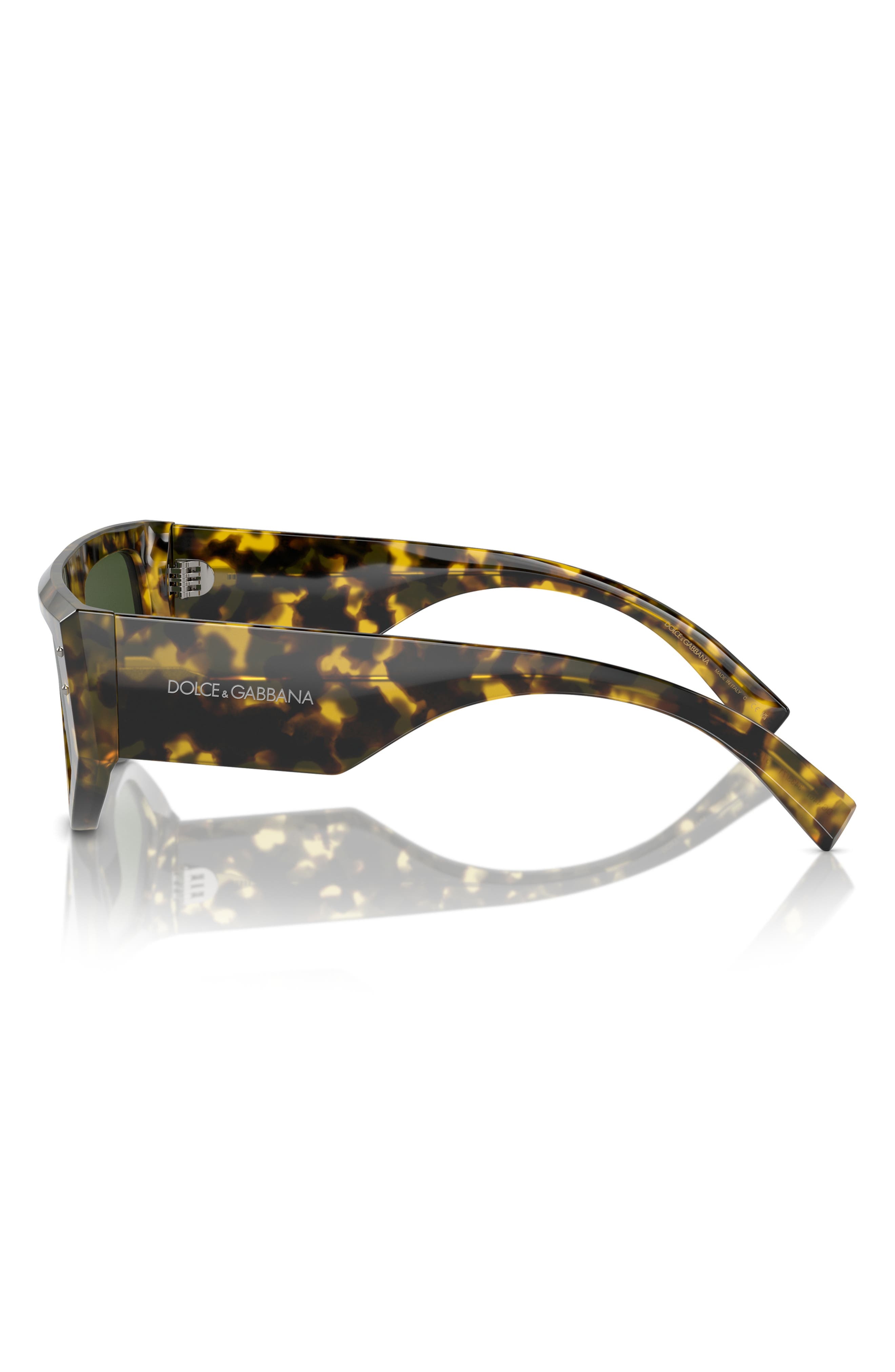 57mm Rectangular Sunglasses - 4