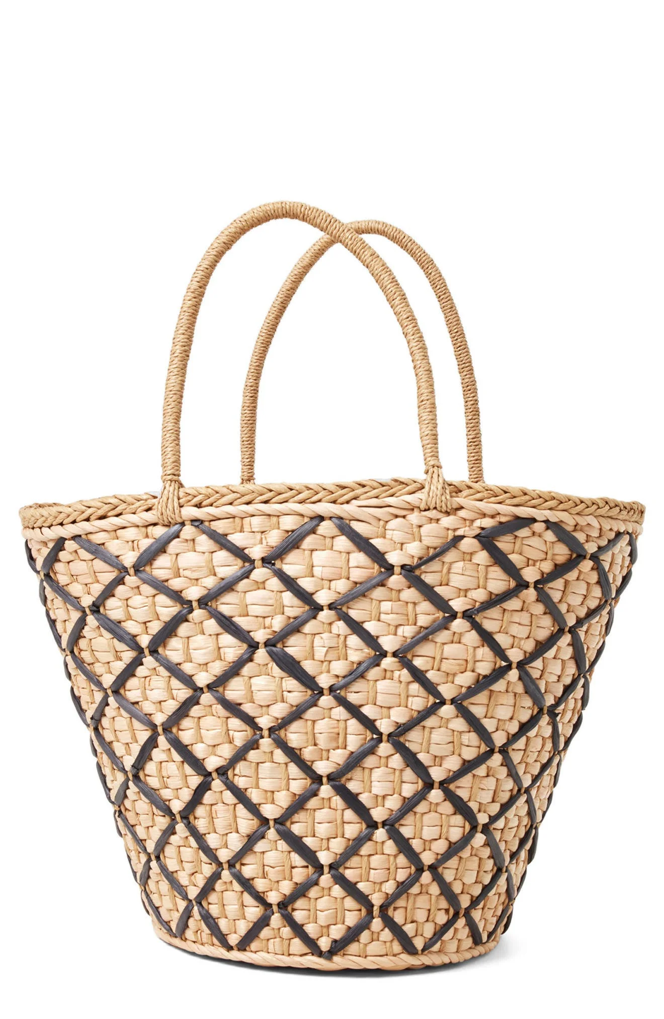 LSPACE Palma Nights Jute Tote in Natural/Black at Nordstrom - 1
