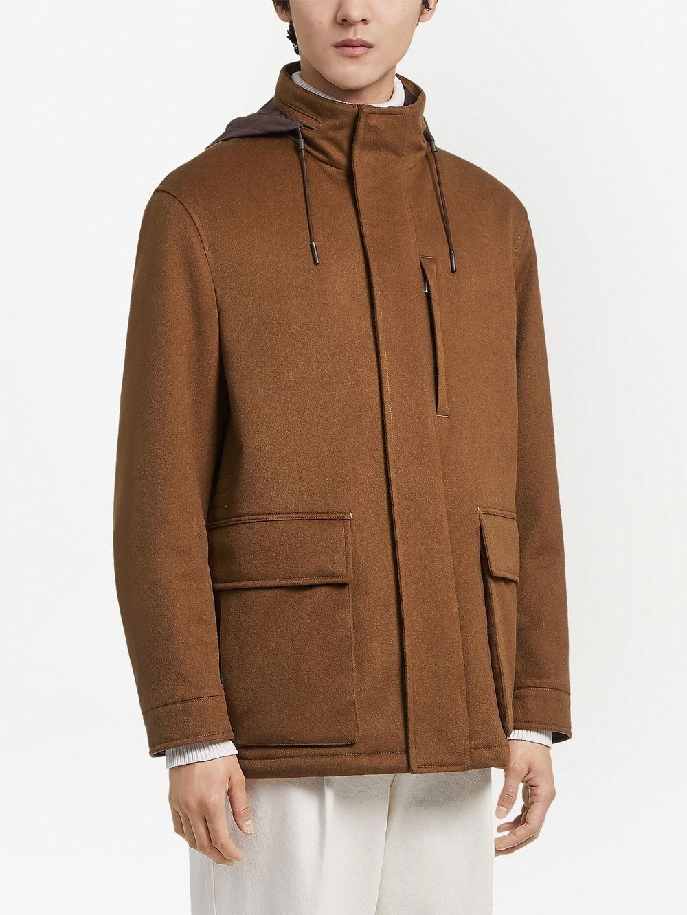 Oasi cashmere padded overjacket - 3
