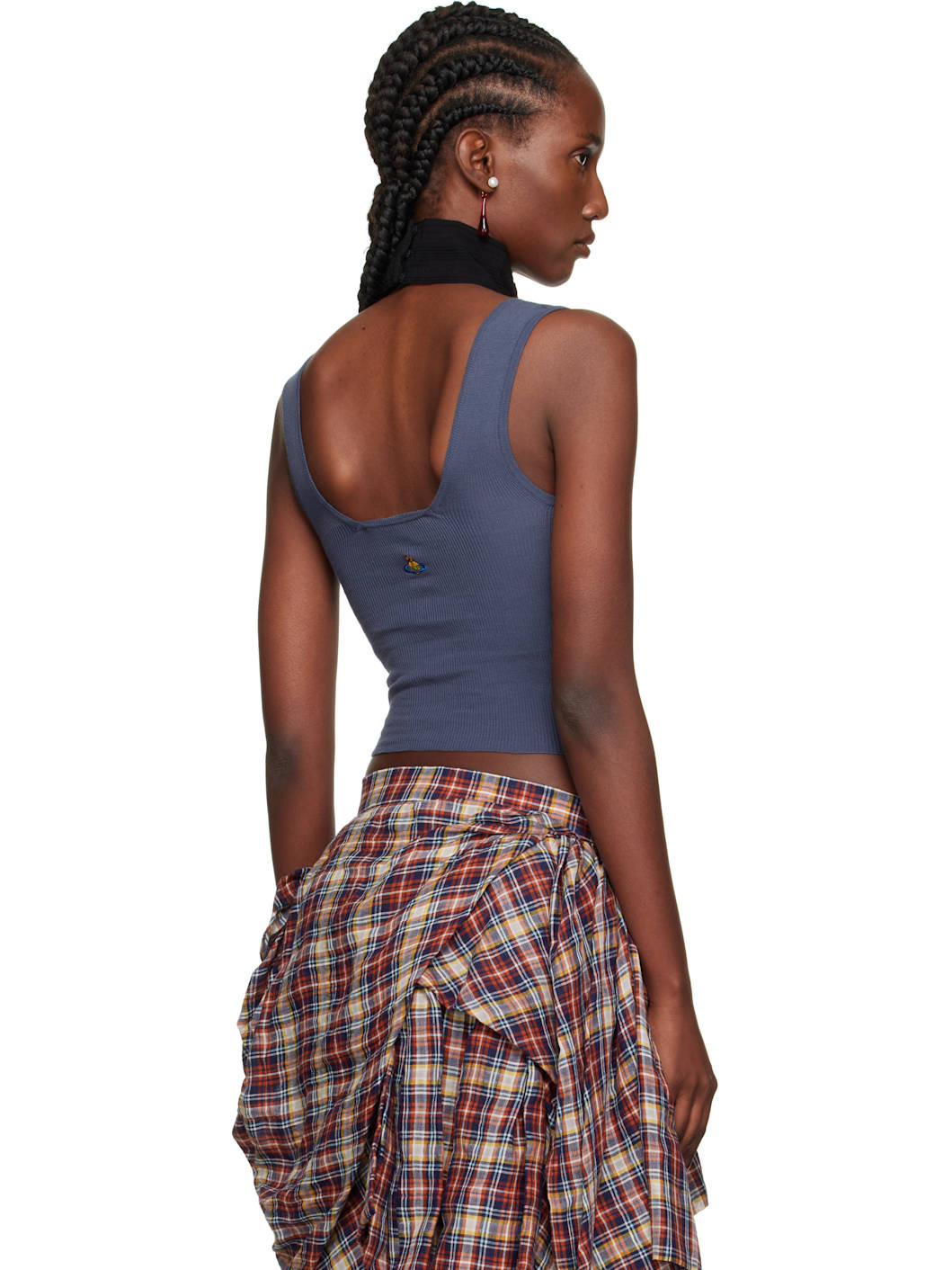 Blue Sole Bodice Tank Top - 3
