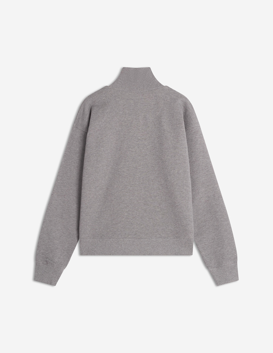 BABY FOX HALF ZIPPED SWEATSHIRT - 5
