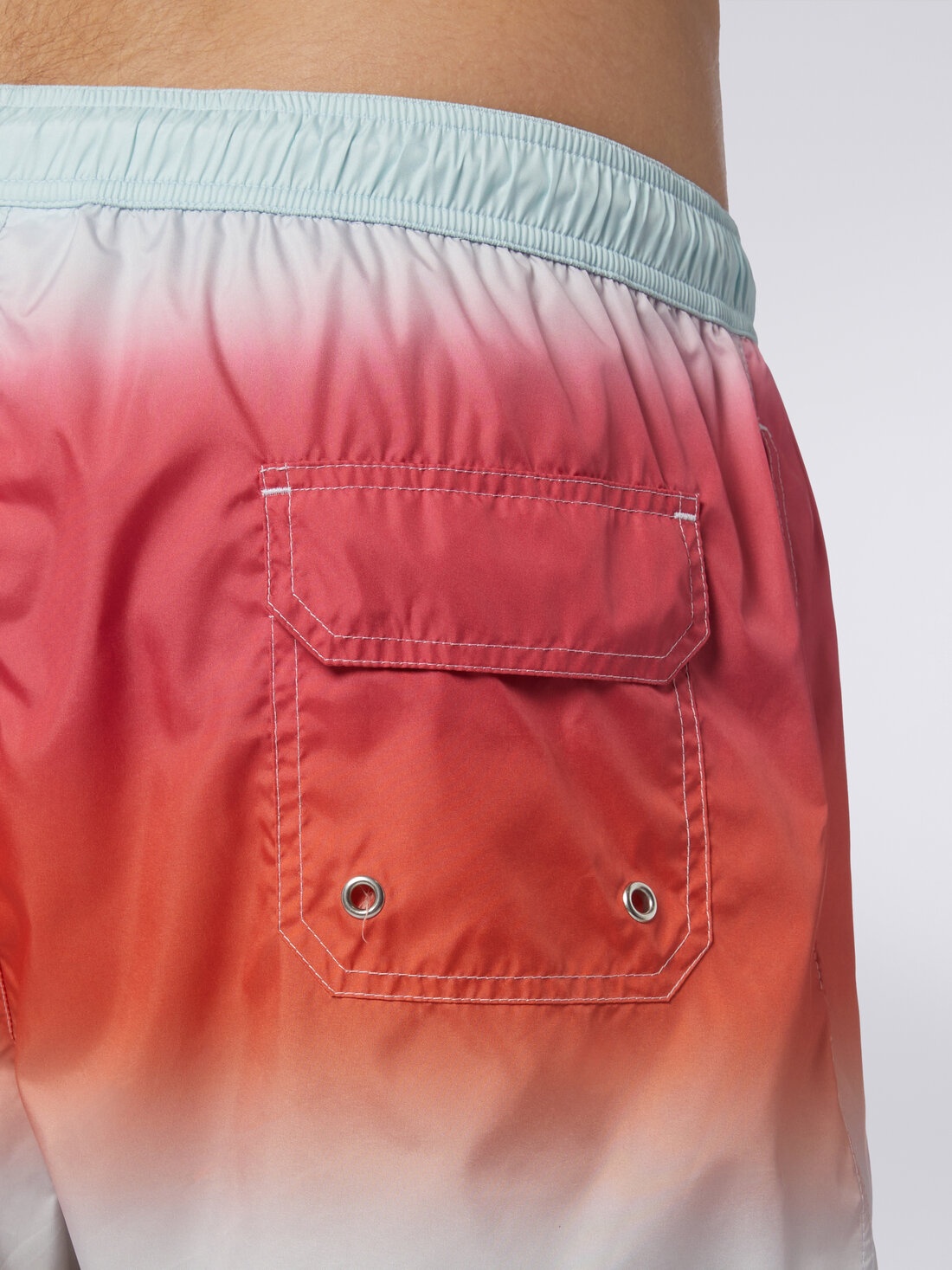 Dégradé print swimming trunks - 5