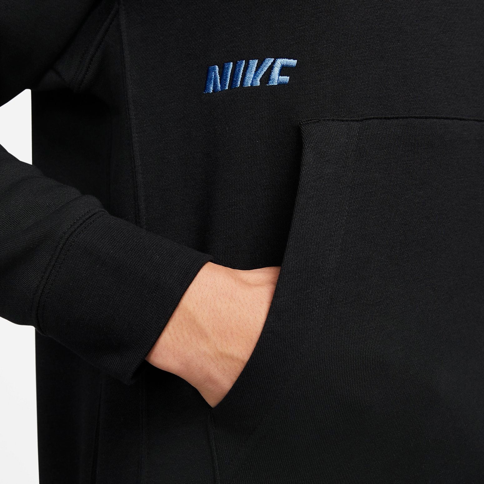 Nike Sportswear Hoodie'Black Blue' DM6874-010 - 4