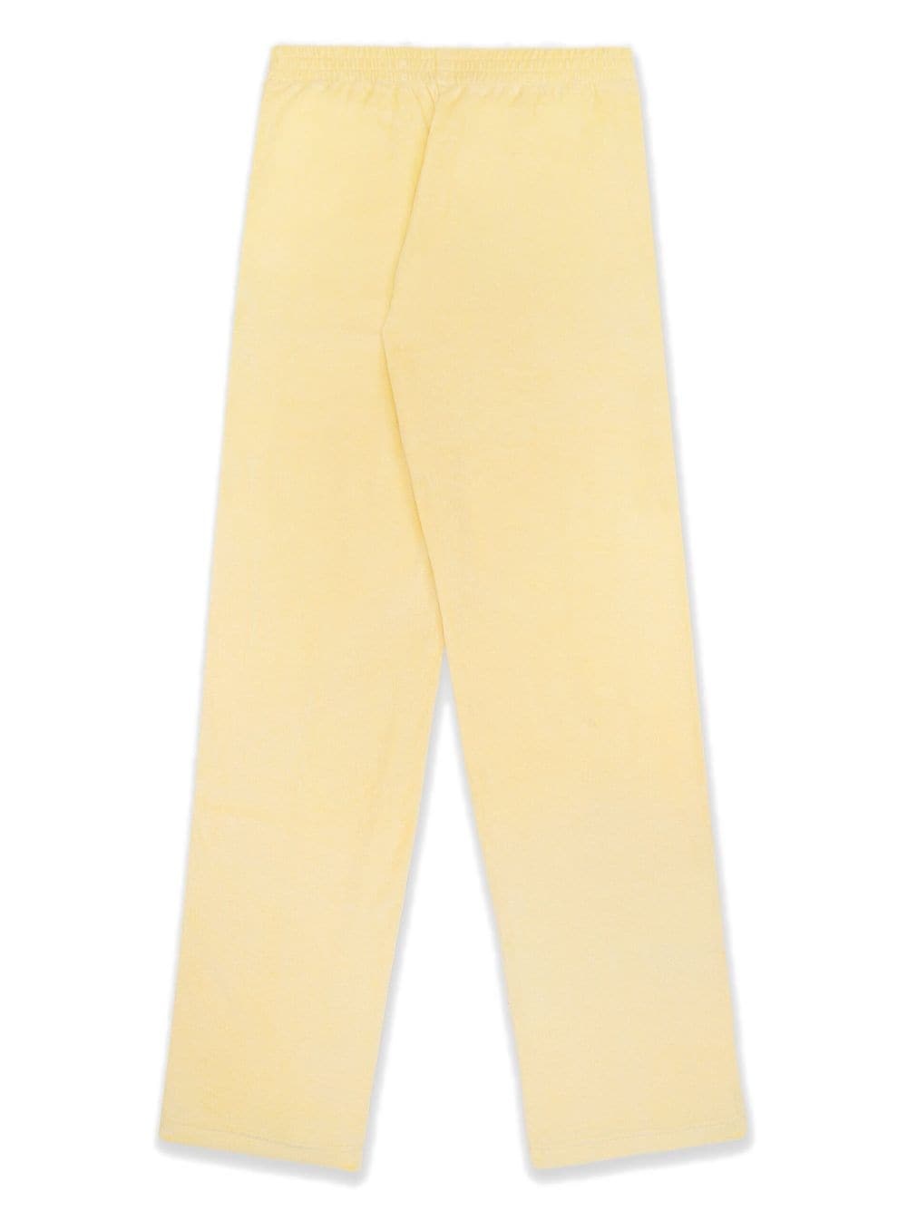 logo-embroidered terrycloth track pants - 2