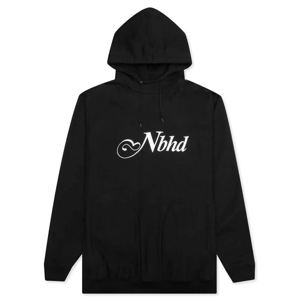NEIGHBORHOOD JERSEY / C-HOODED L/S - BLACK - 1