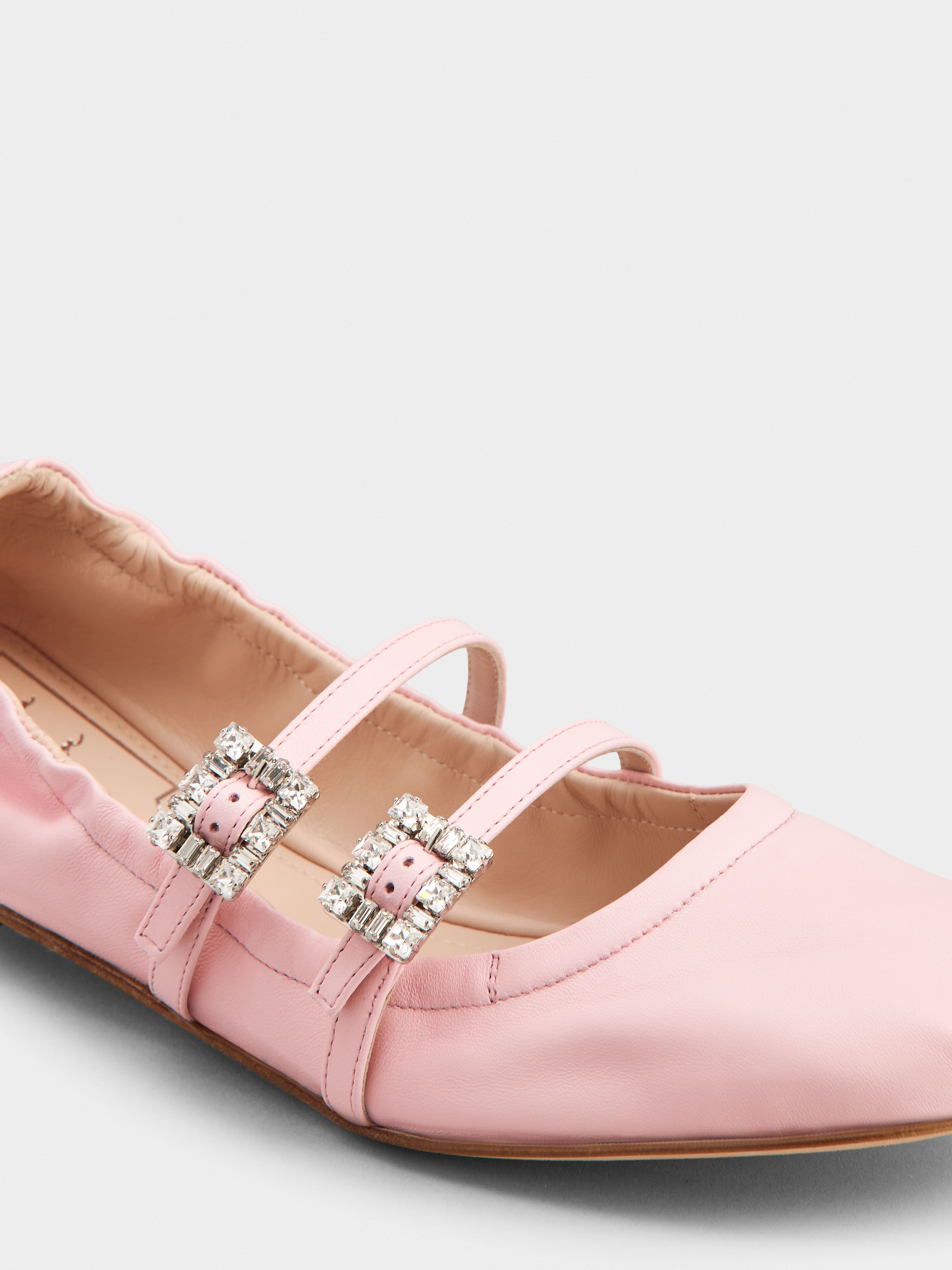 Mary Janes in nappa leather - 3