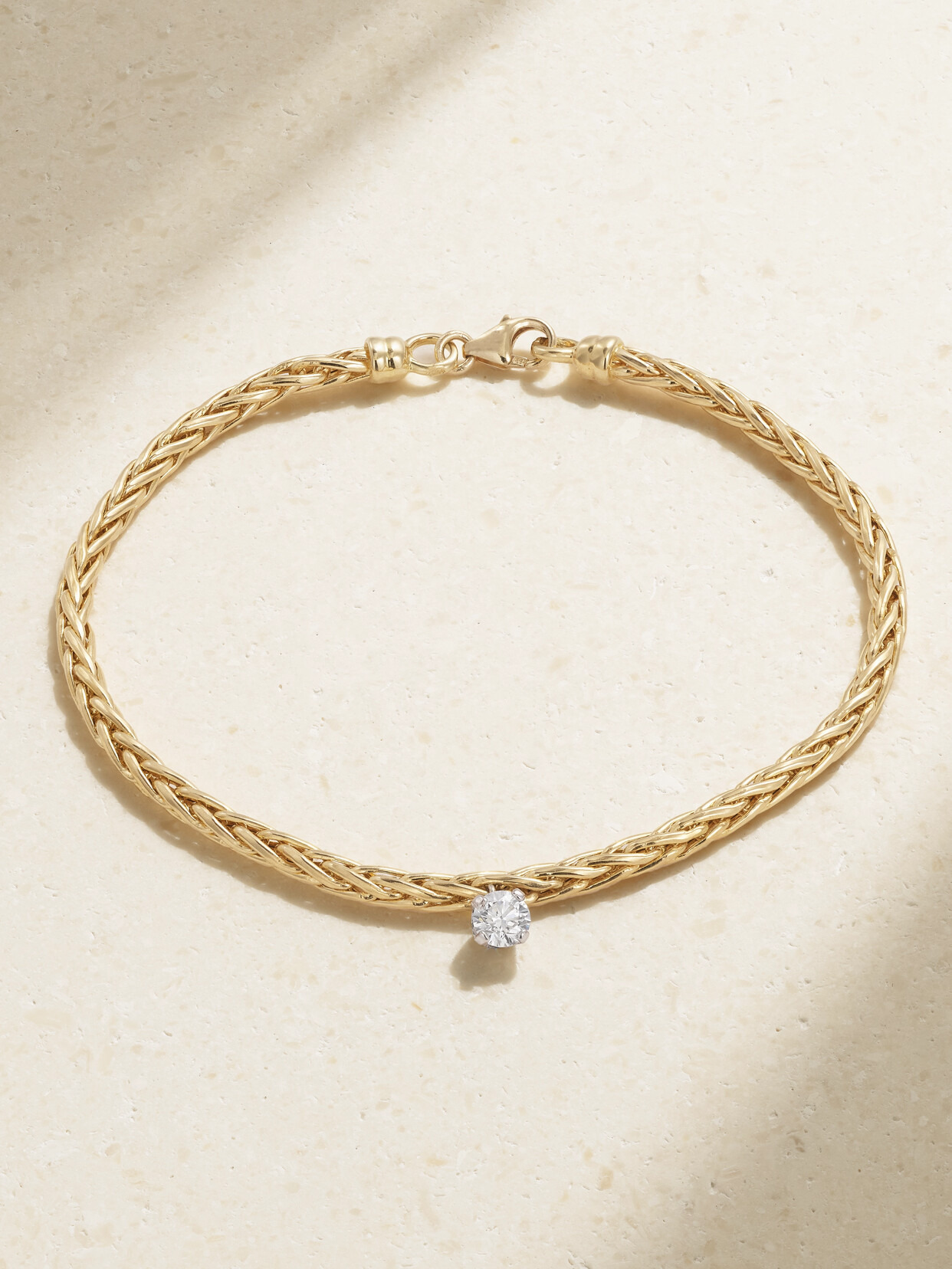 18-karat Gold Diamond Bracelet - 1