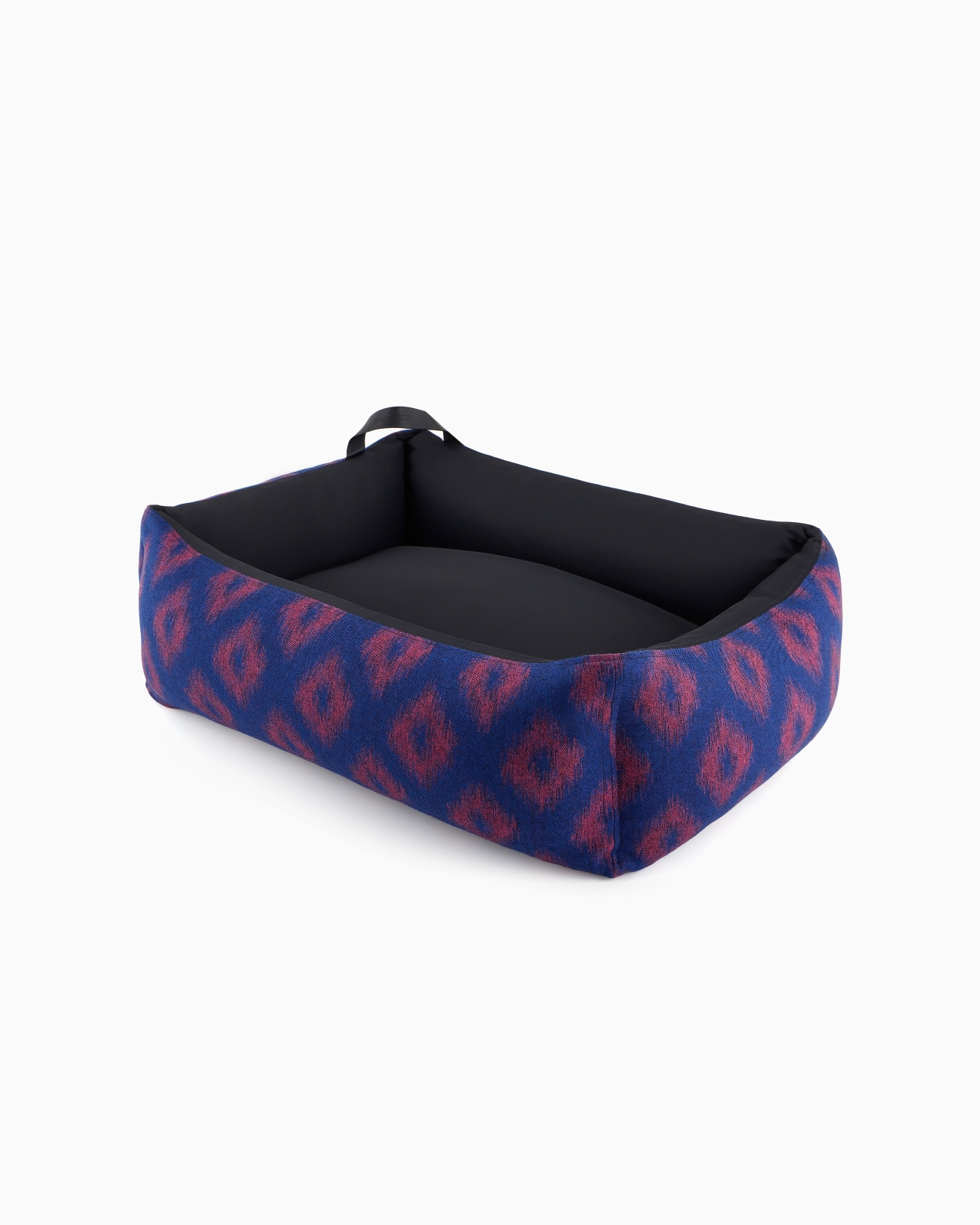 Poldo x Giorgio Armani Ikat jacquard flannel dog bed - 2