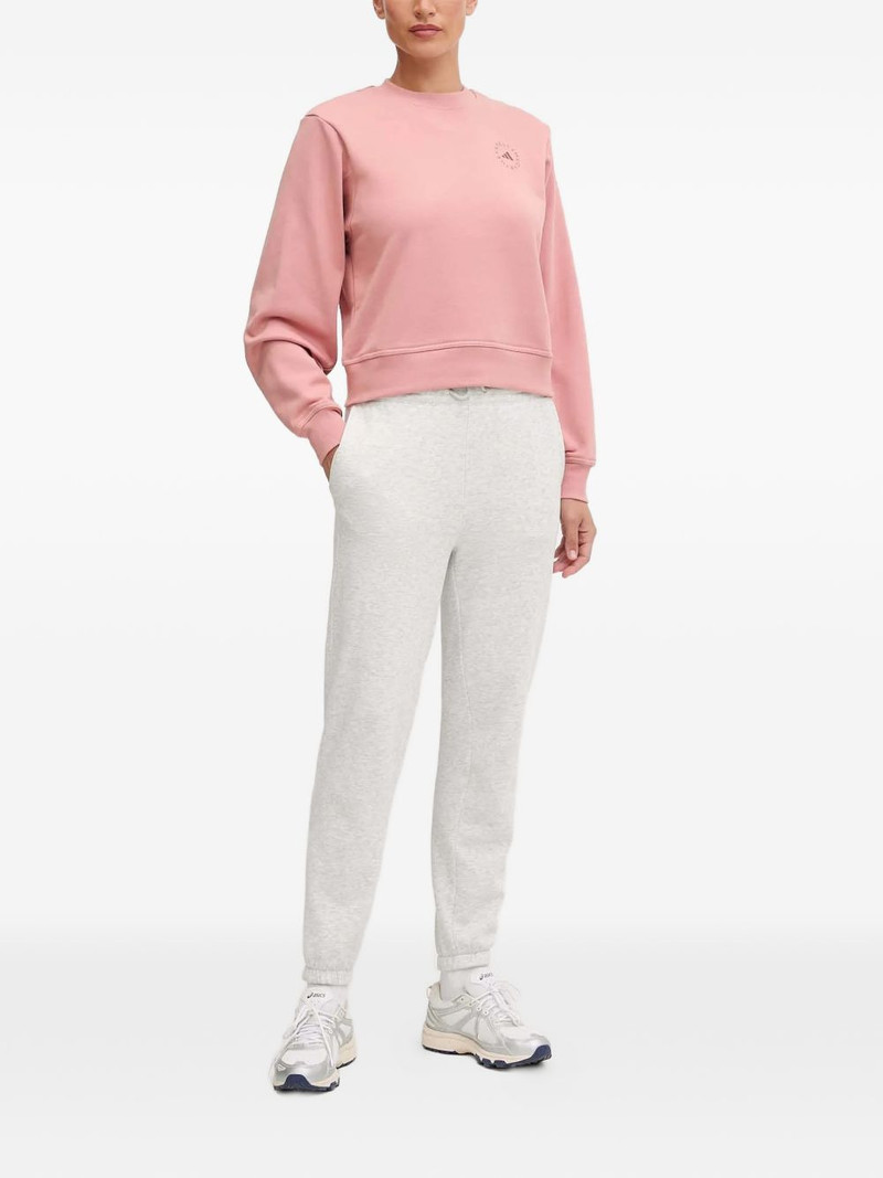 adidas logo-detail sweatshirt outlook