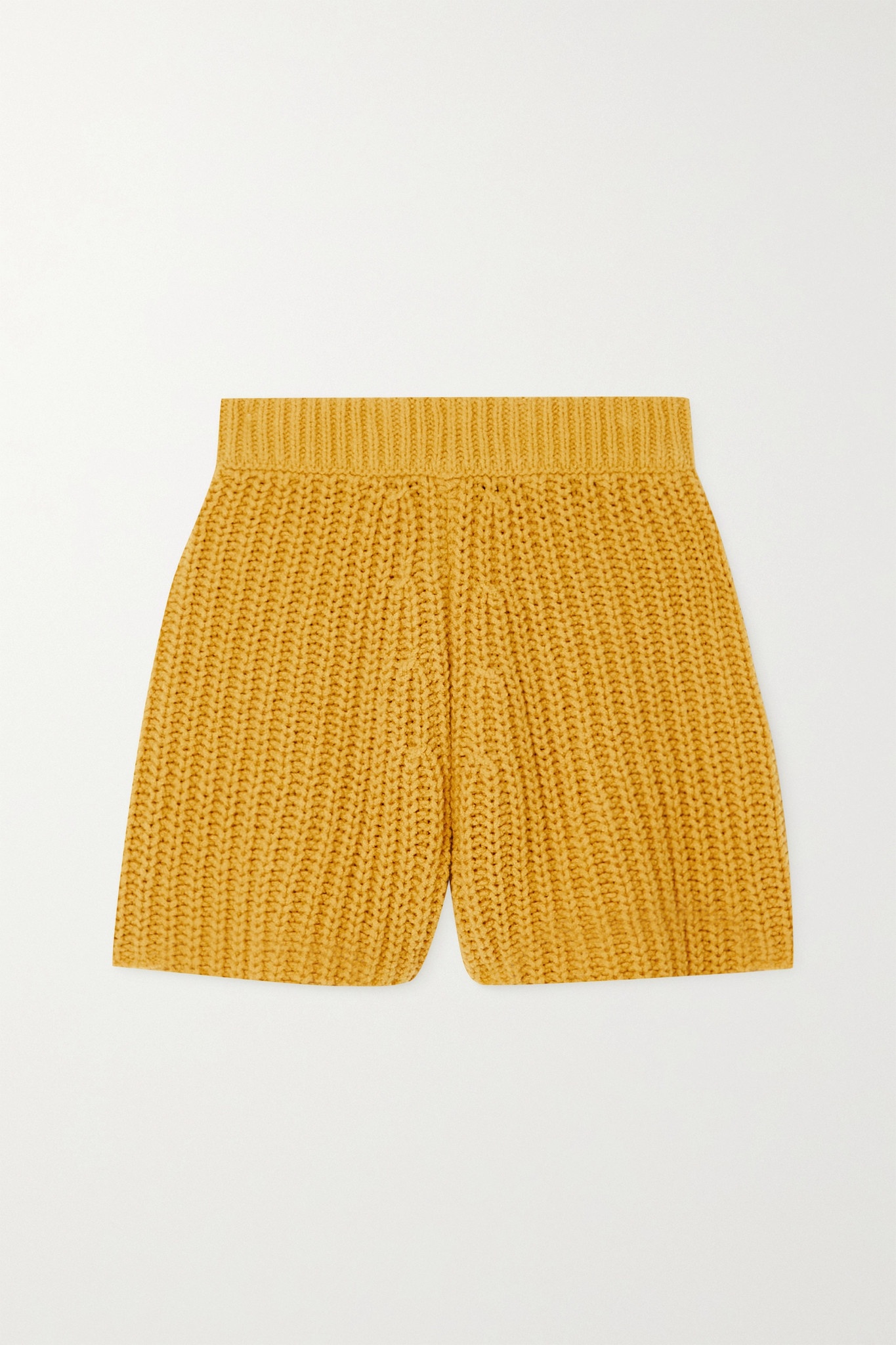 Pucon ribbed wool-blend shorts - 1