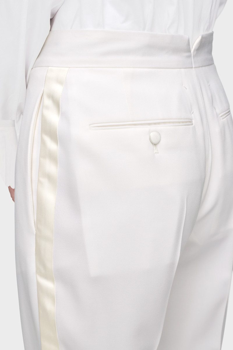 Wool Tuxedo Trousers 6