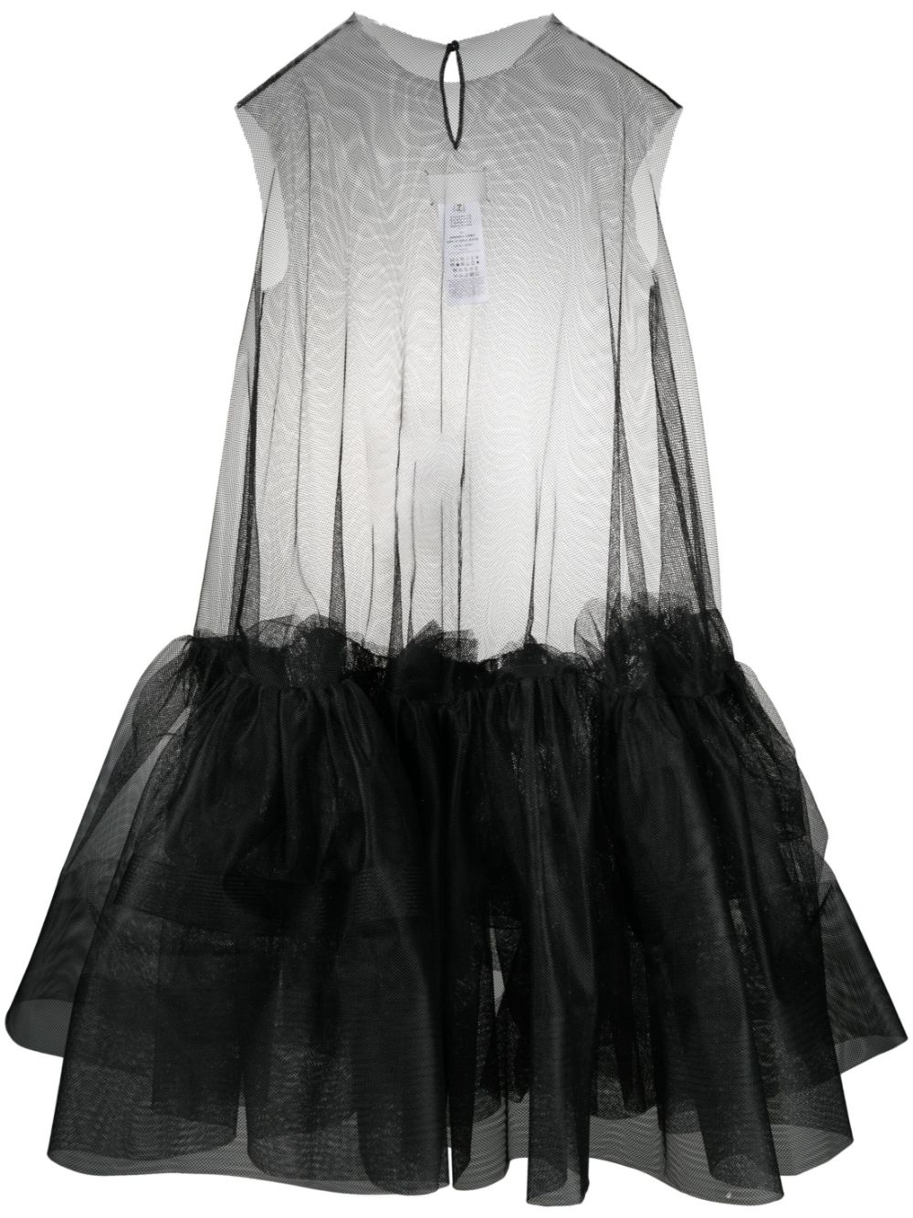 tulle midi dress - 1