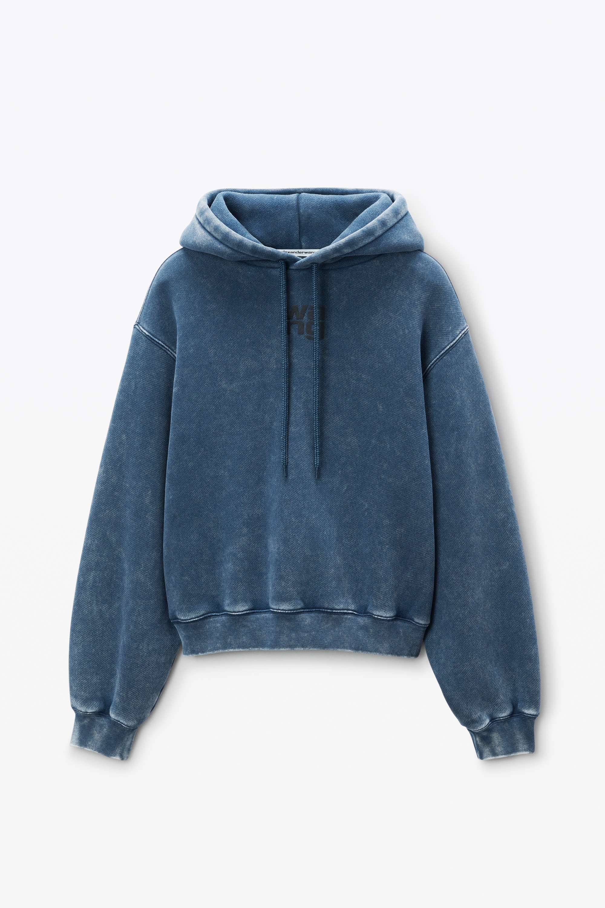トップス ALEXANDER WANG ESSENTIAL TERRY HOODIE Alexander Wang Essential Logo Terry Hoodie | REVERSIBLE