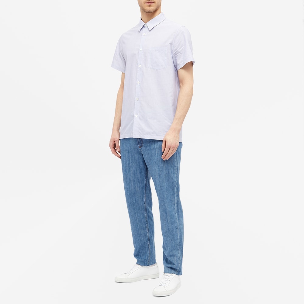 A.P.C. Short Sleeve Janis Shirt - 6