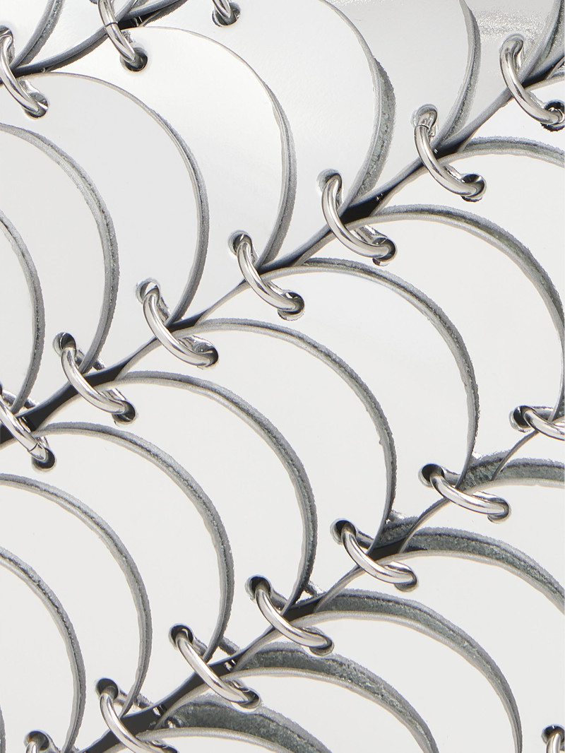SILVER PACO CLUTCH BAG 5