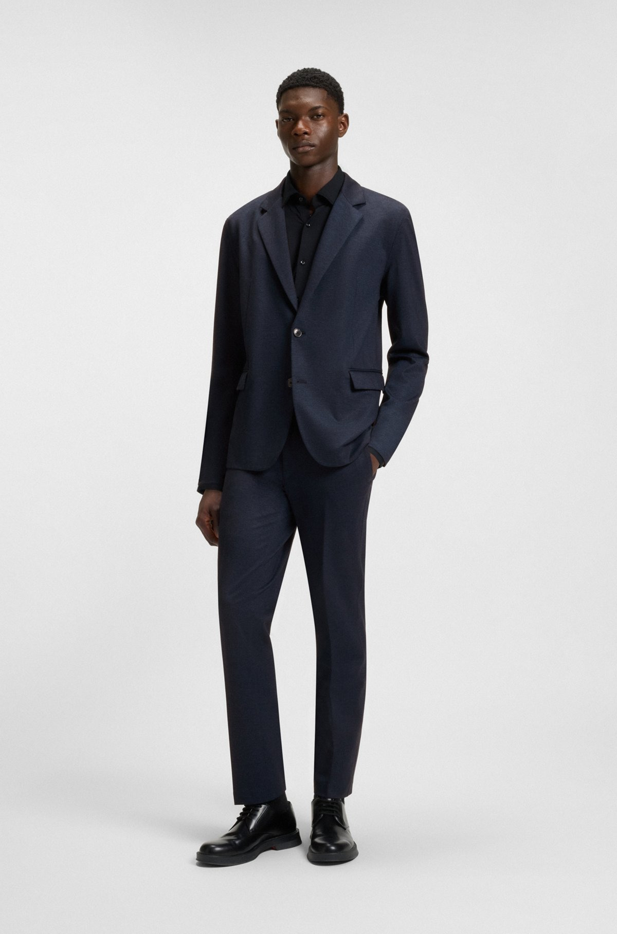 EXTRA-SLIM-FIT STRETCH-JERSEY PANTS - 3