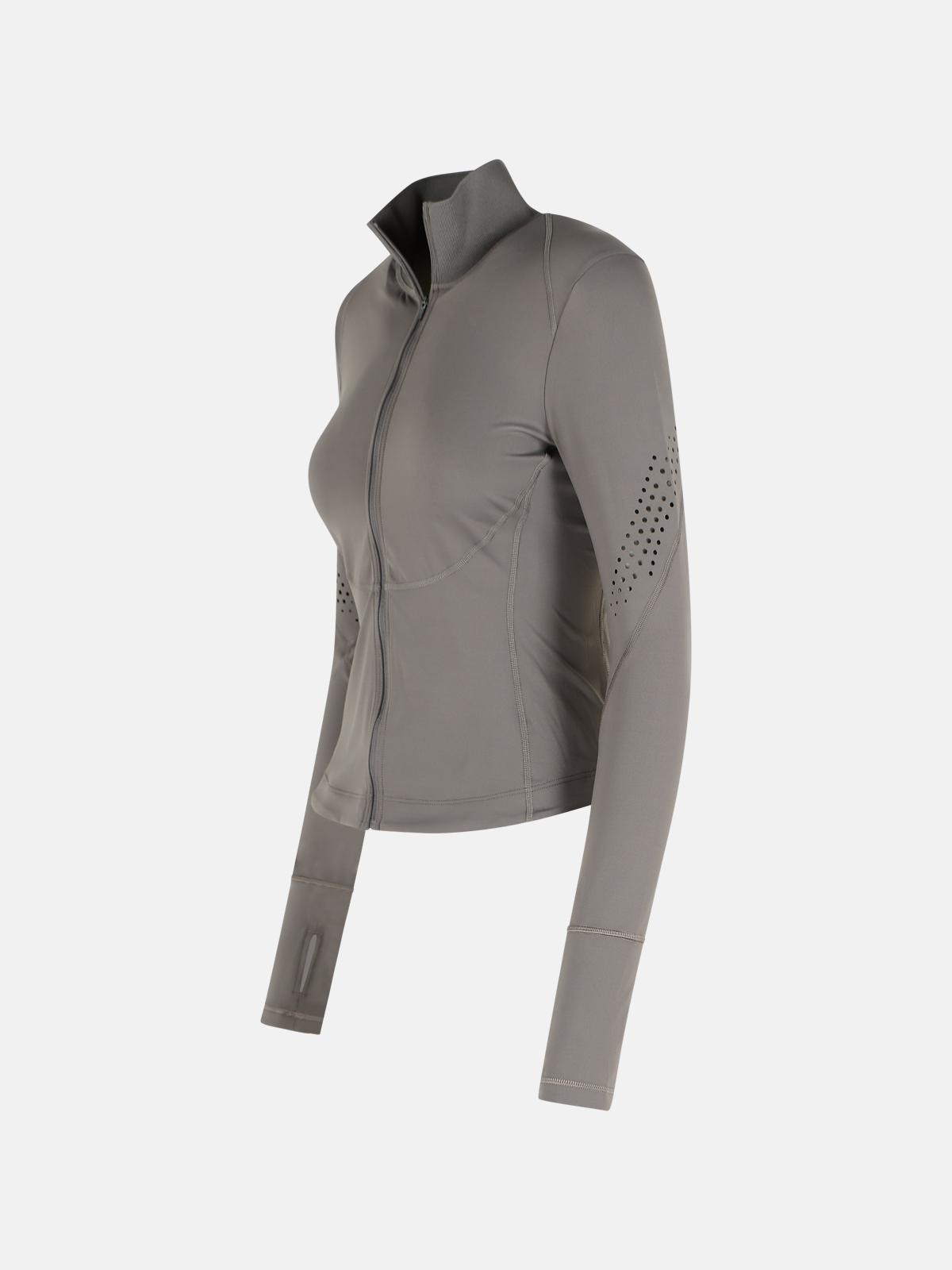 'TPR' GREY POLYAMIDE BLEND SWEATSHIRT - 2