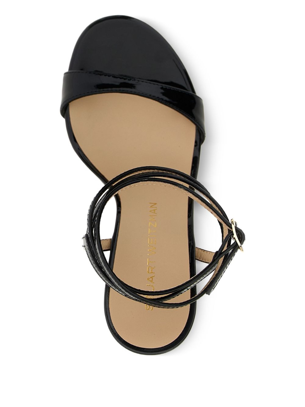 100mm Nudist wrap-ankle sandals - 4