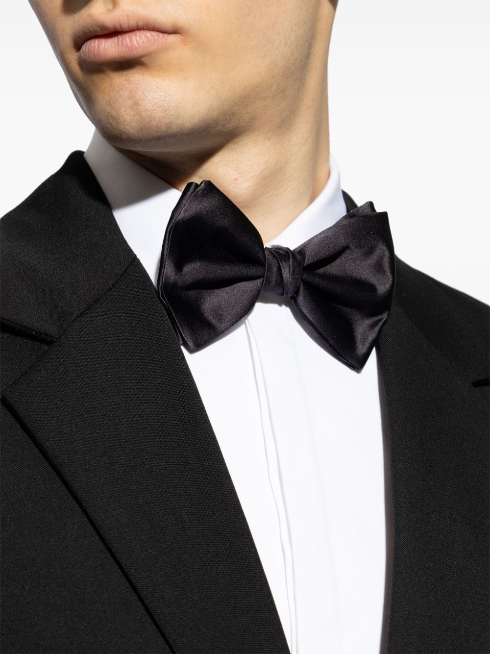 adjustable-fit silk bow tie - 4