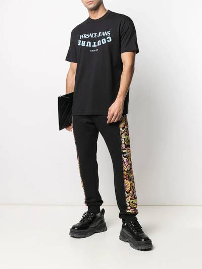 VERSACE JEANS COUTURE Barocco-side track pants outlook