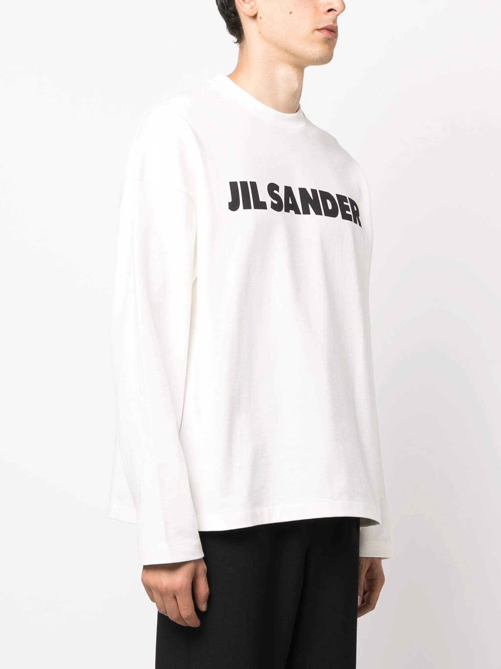 Jil Sander Logo-print Cotton Sweatshirt - 4