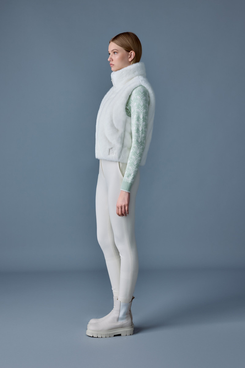 GINNY Brushed faux-fur vest 3