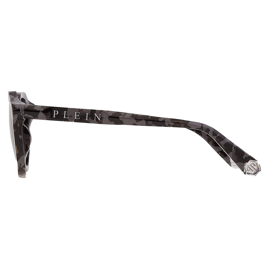 Philipp Plein Grey Oval Men's Sunglasses SPP002M 721Y 51 - 4