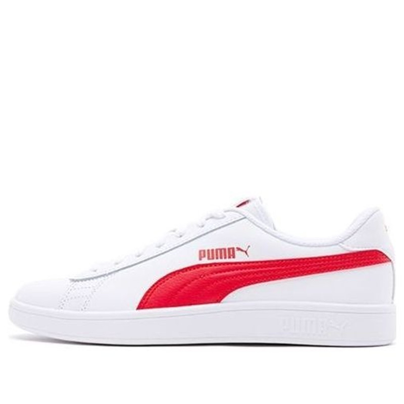 PUMA Smash V2 L White Red Unisex 'White Red' 365215-09 - 1
