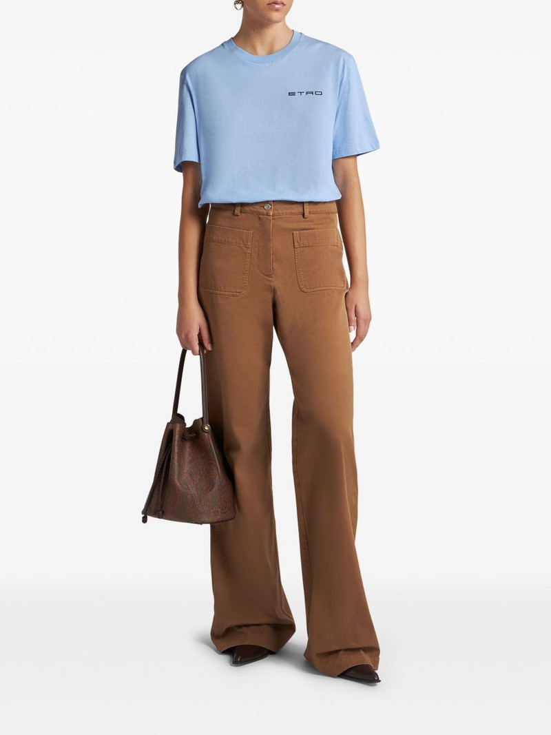Etro wide-leg trousers outlook