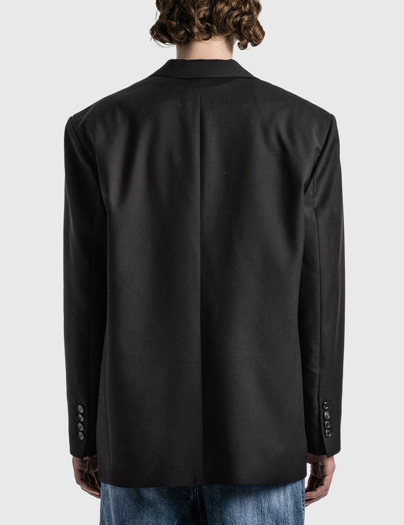 OVERSIZED SUIT LOGO BLAZER 4