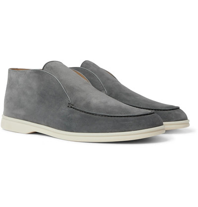 Loro Piana Open Walk Suede Boots outlook