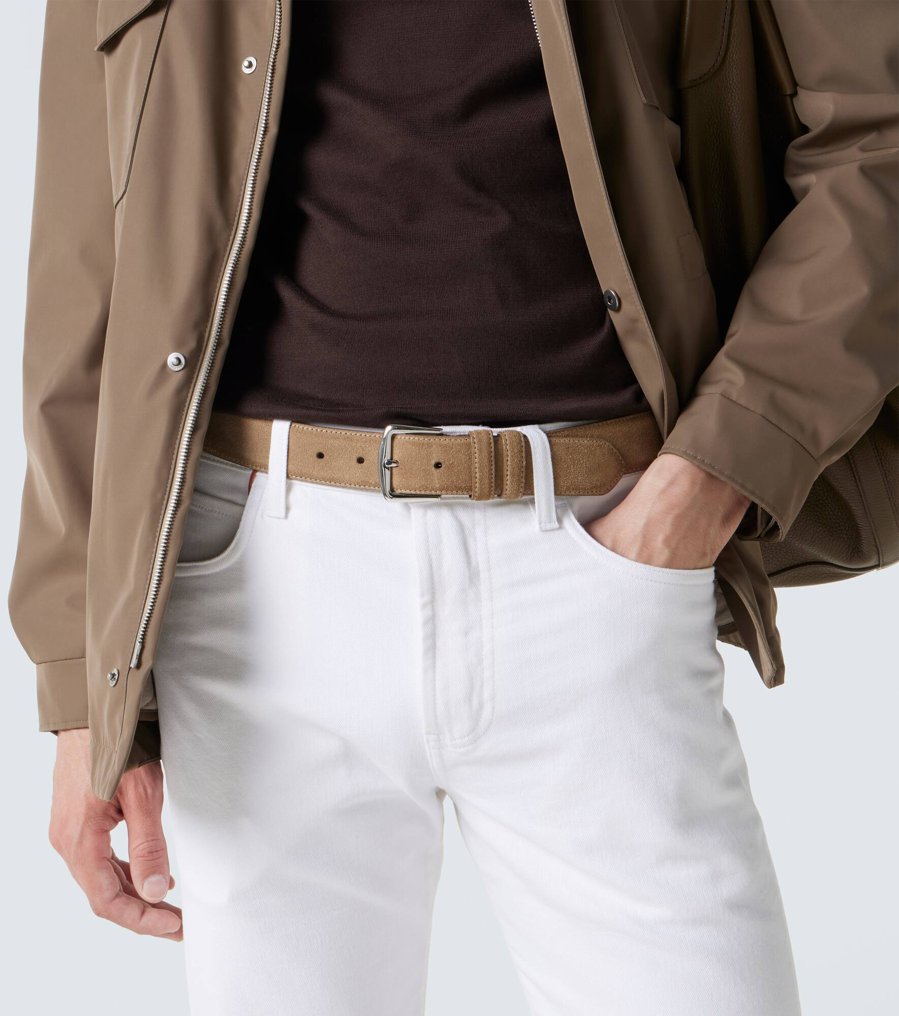 Alsavel suede belt - 2