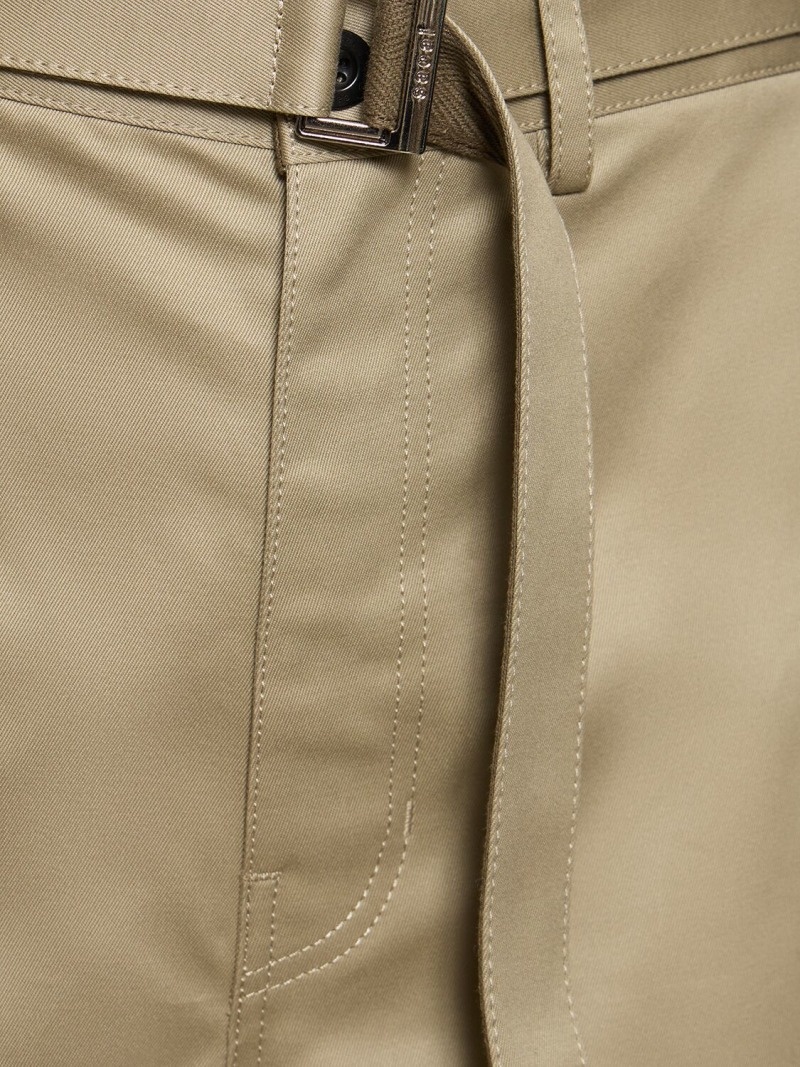 Cotton chino shorts - 2