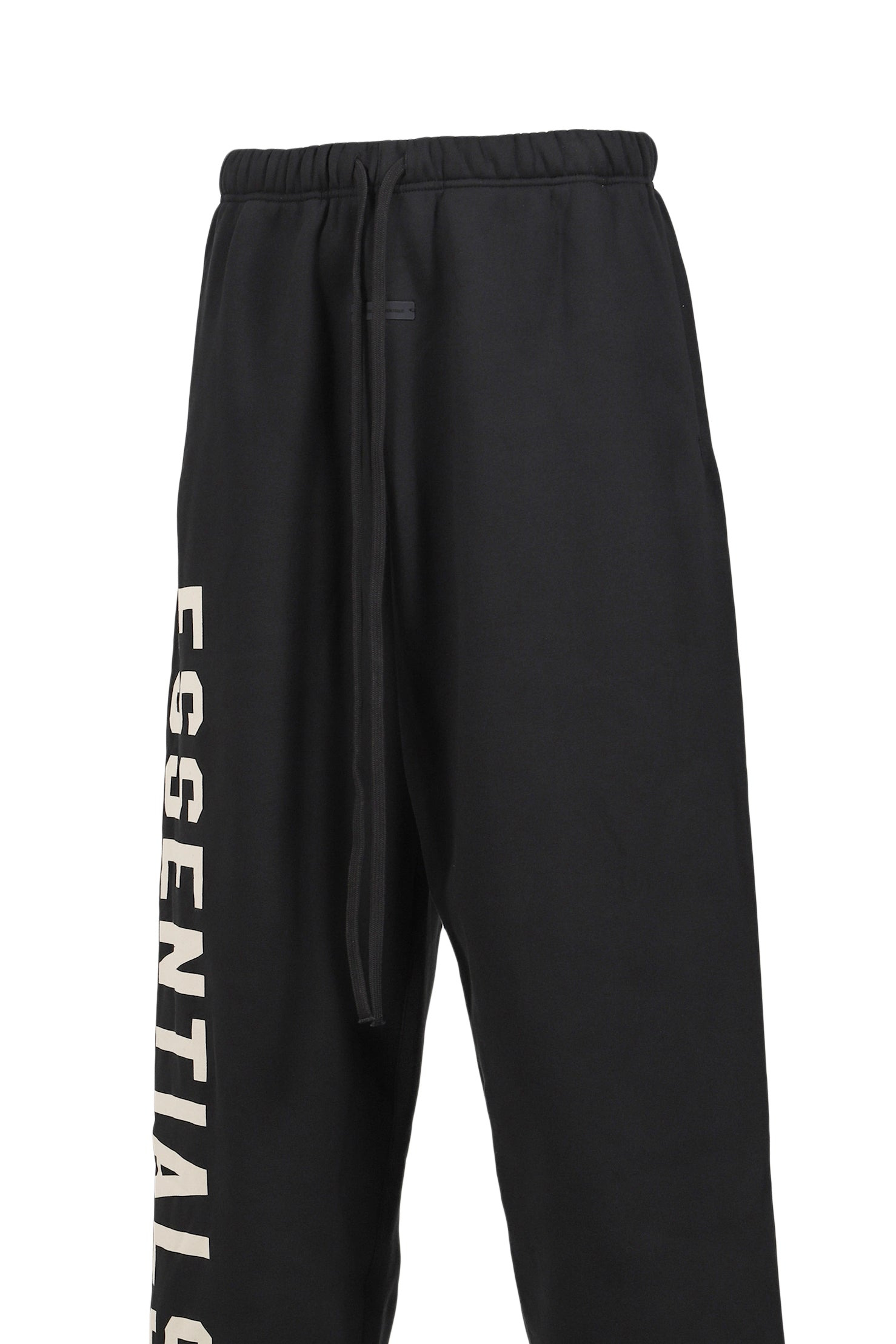LOUNGE FLEECE SWEATPANT / JET BLK - 4