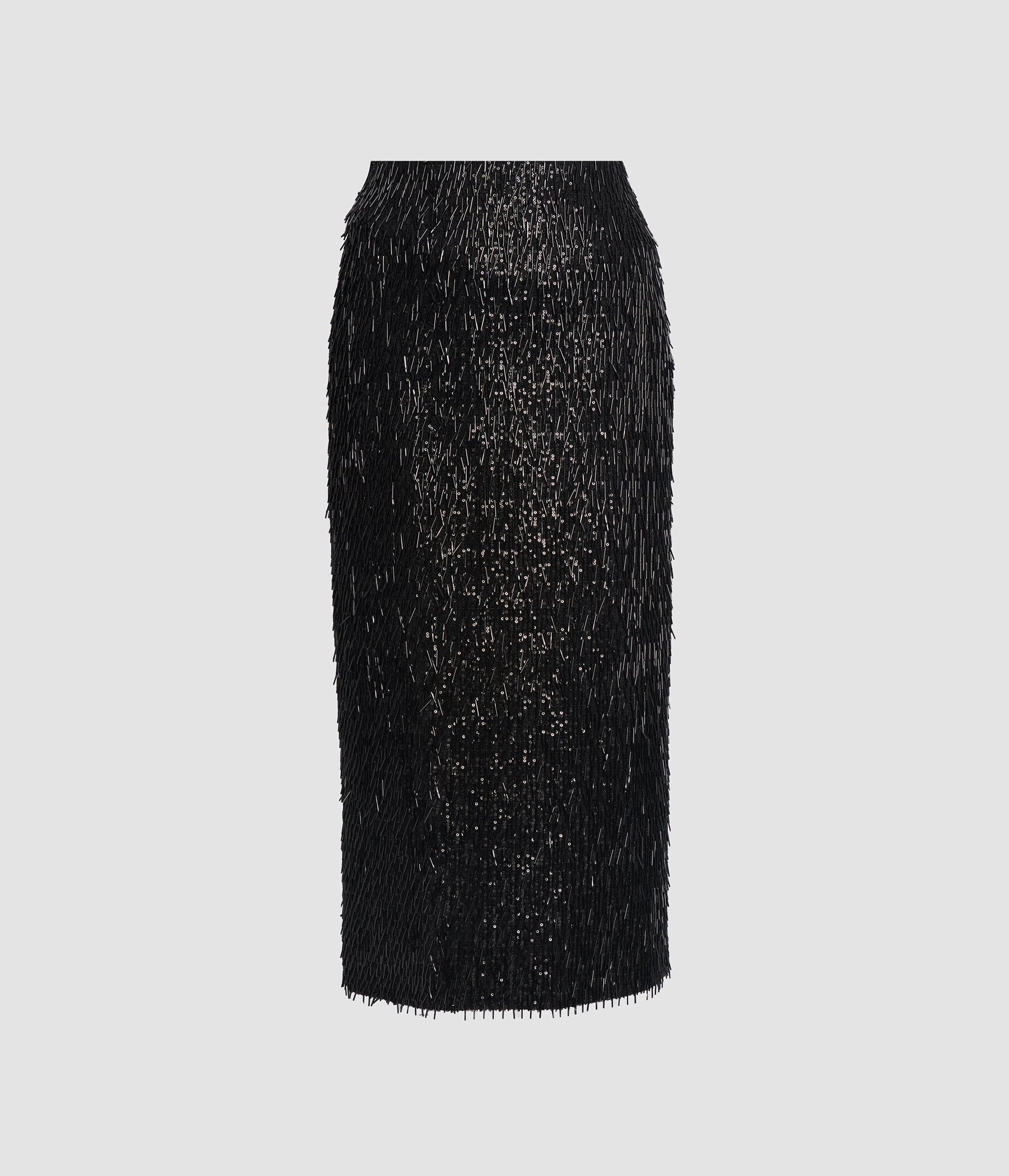 BUGLE SEQUIN PENCIL SKIRT - 2