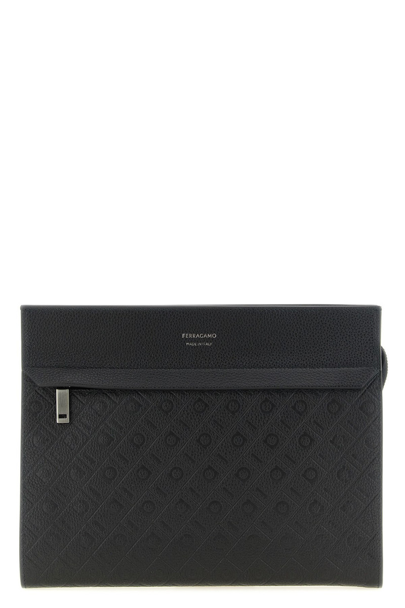 'Ferragamo Monogram' Pouch 1