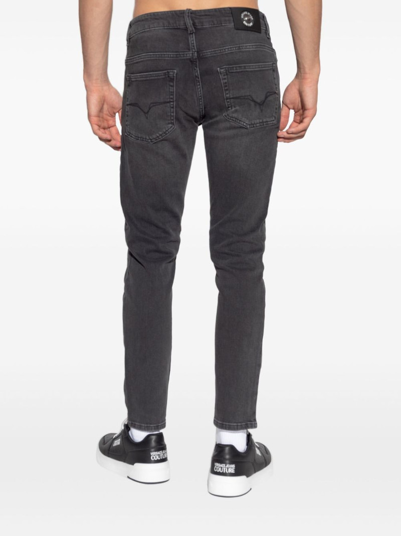 logo-plaque jeans 4