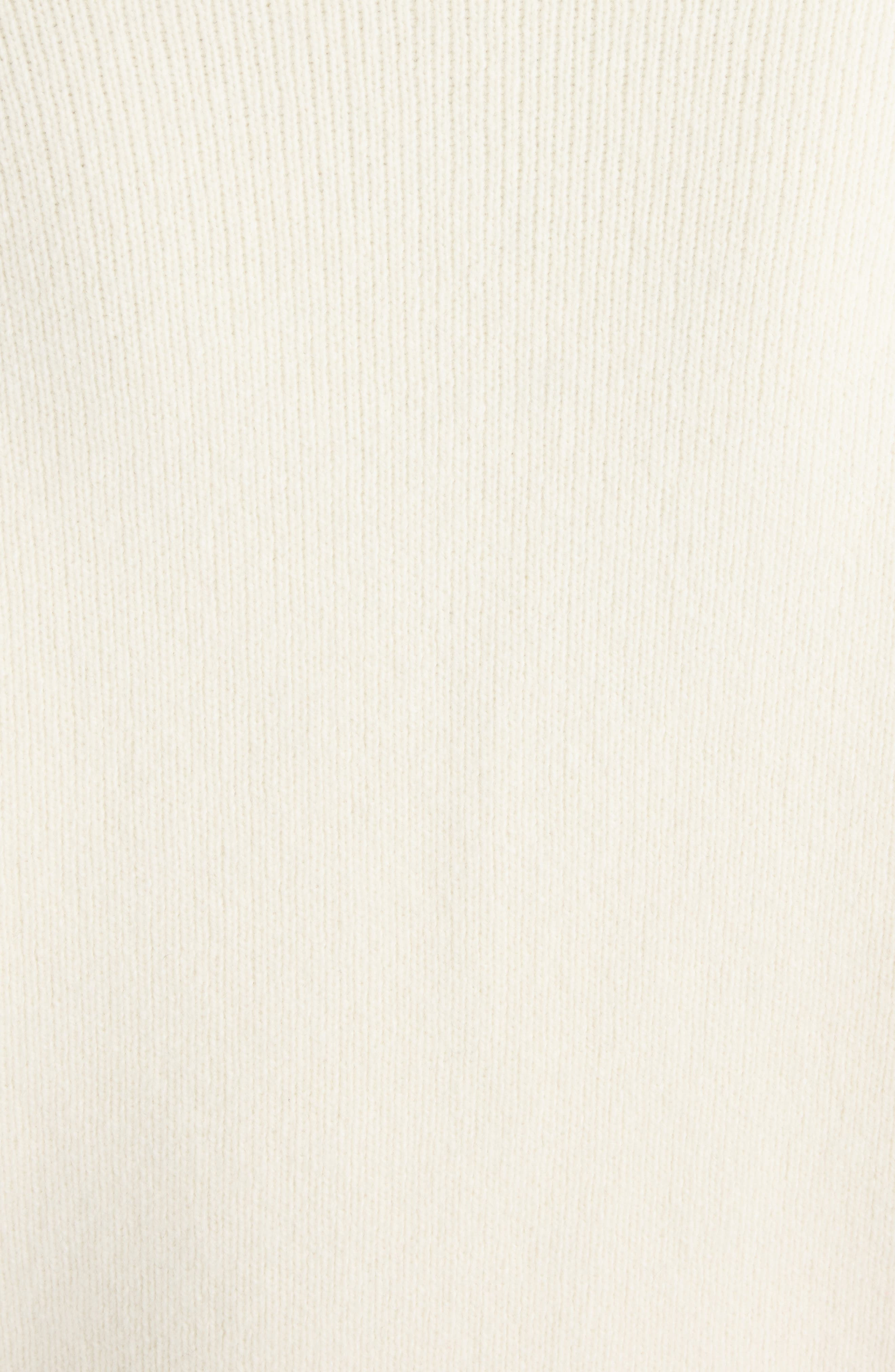 Jacquemus La Maille Pallone Virgin Wool & Cashmere Turtleneck Sweater in Off-White at Nordstrom - 6