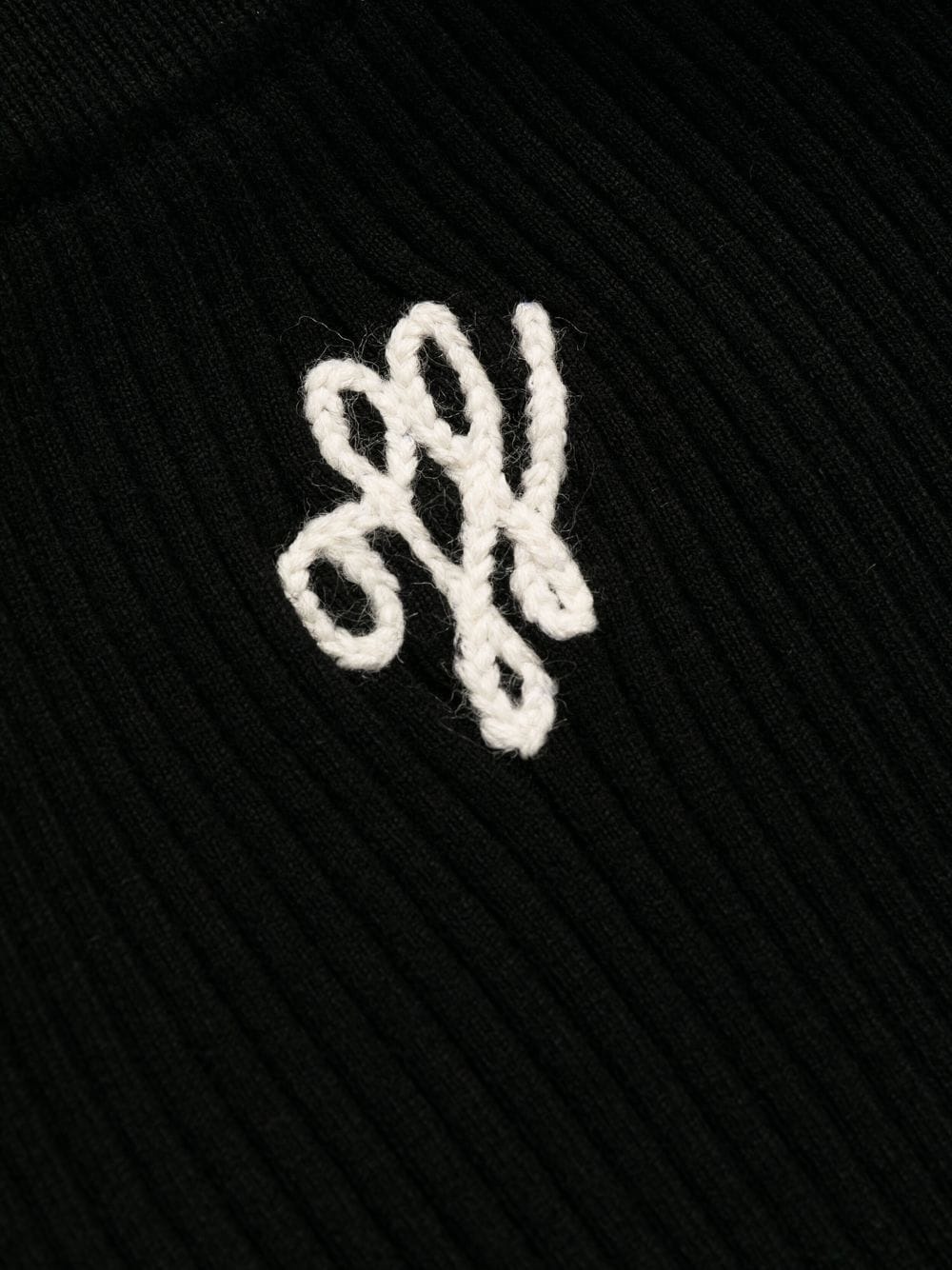 Outline knitted track pants - 6