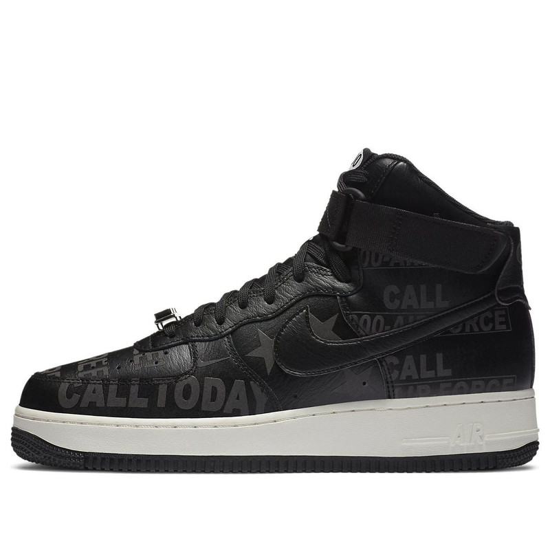 Nike Air Force 1 High '07 Premium 'Toll Free Pack - Black' CU1414-001 - 1