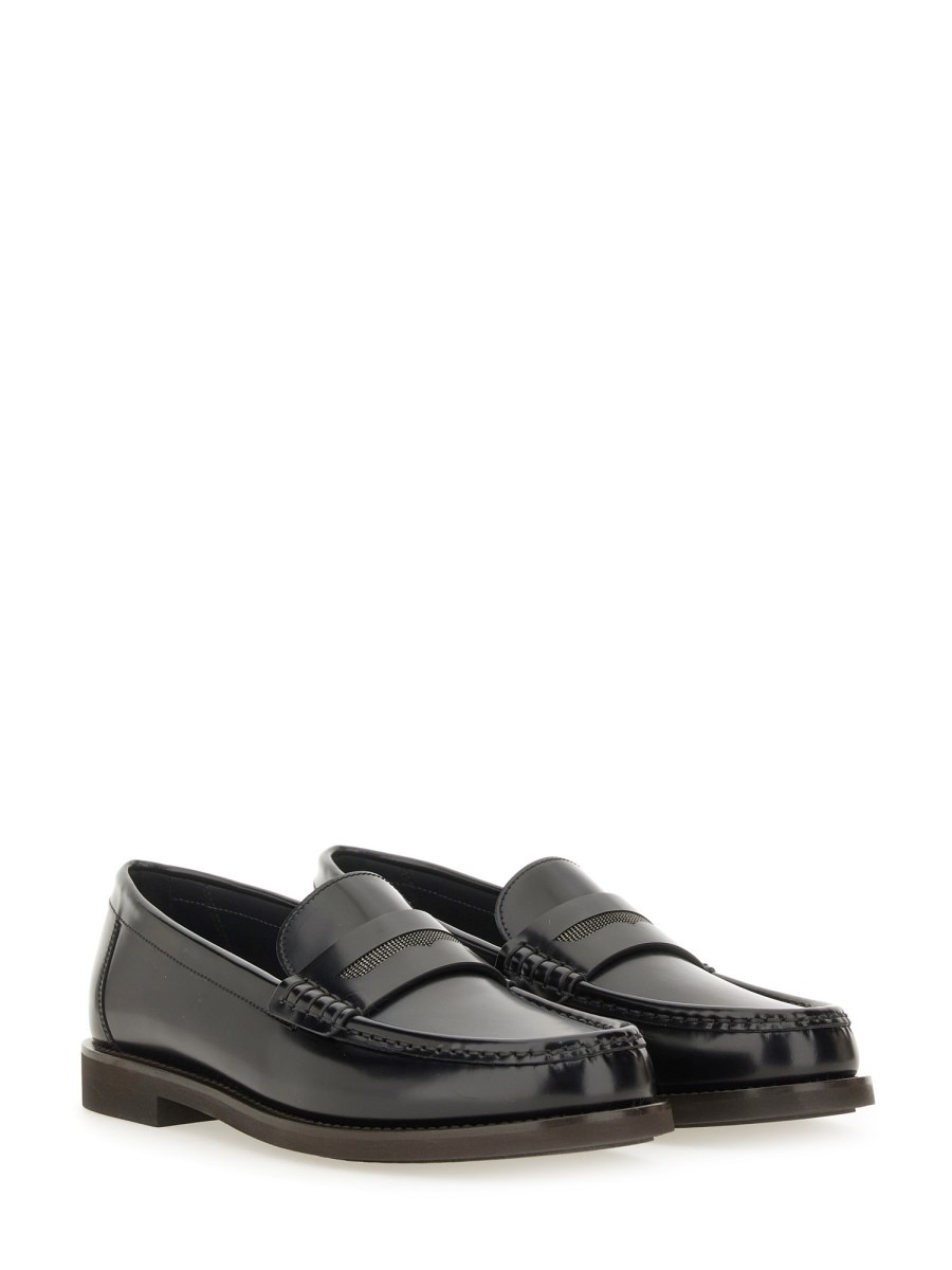 SMOOTH LEATHER LOAFER - 2