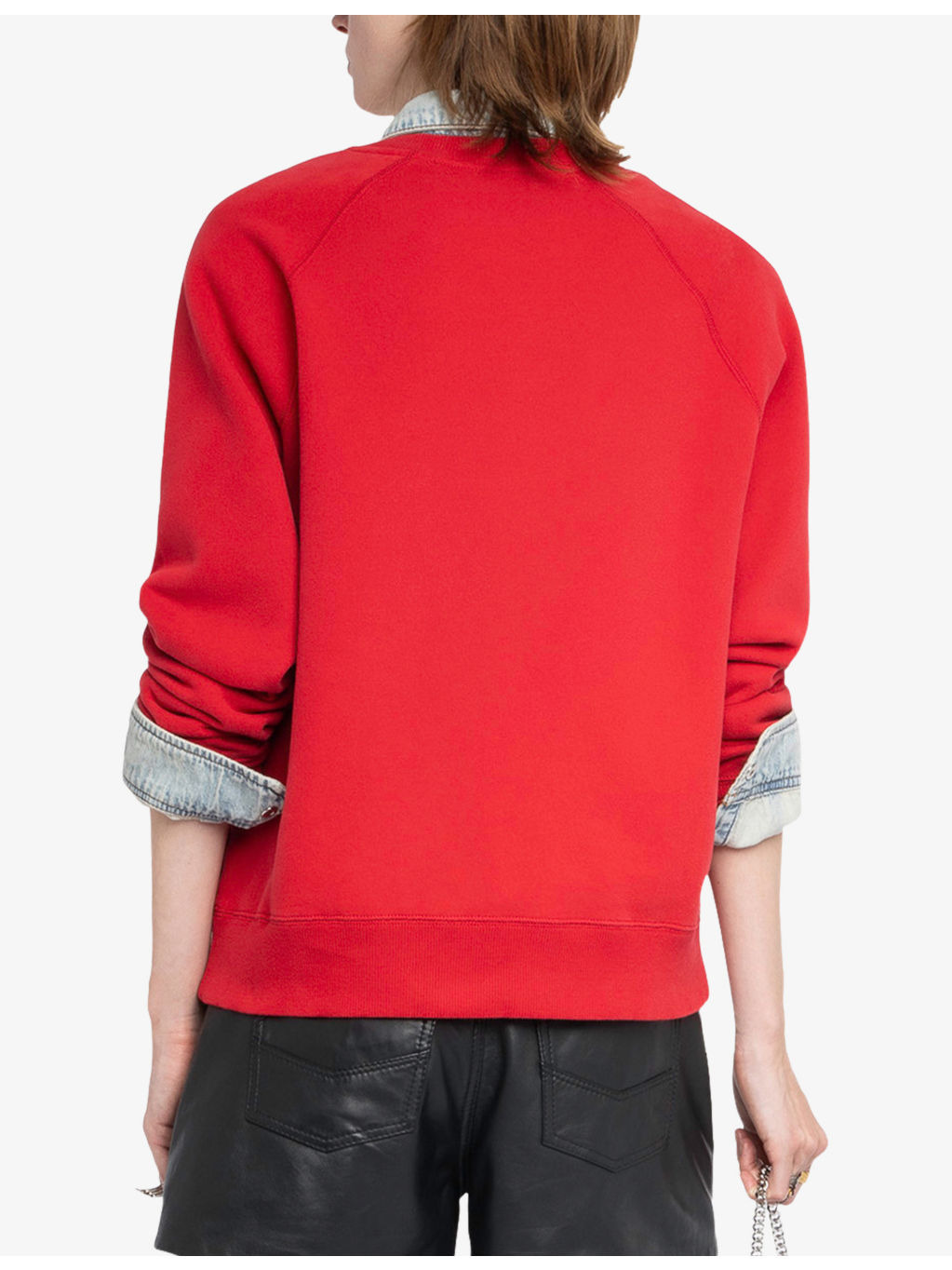 Branded Round-Neck Cotton-Blend Sweatshirt - 4