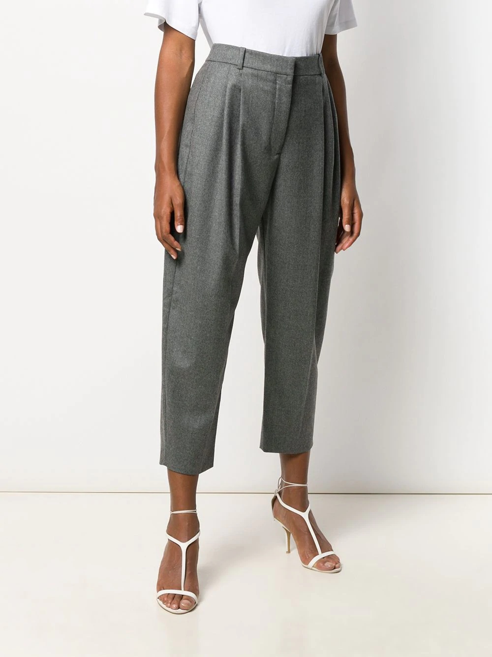 cropped tailored trousers - 3