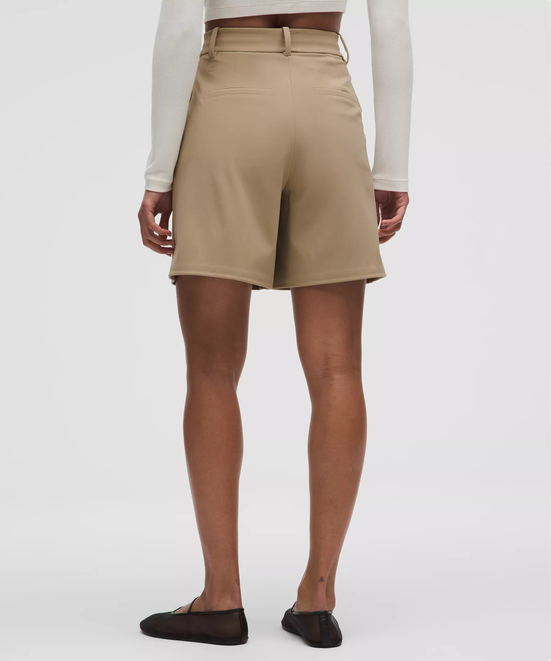 Daydrift Pleated High-Rise Short 7" - 3