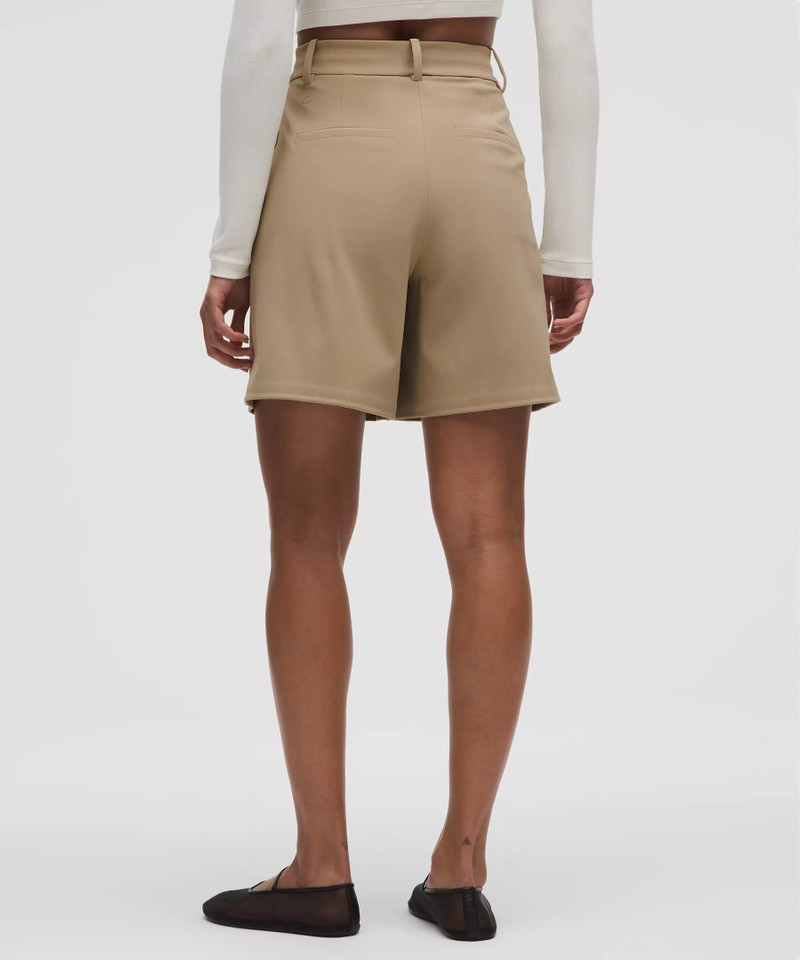 Daydrift Pleated High-Rise Short 7" 3